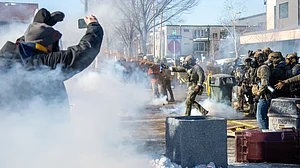 Teargas, bullets, protests: an average day in Minneapolis today