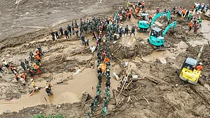 Rescue operations are continuing.