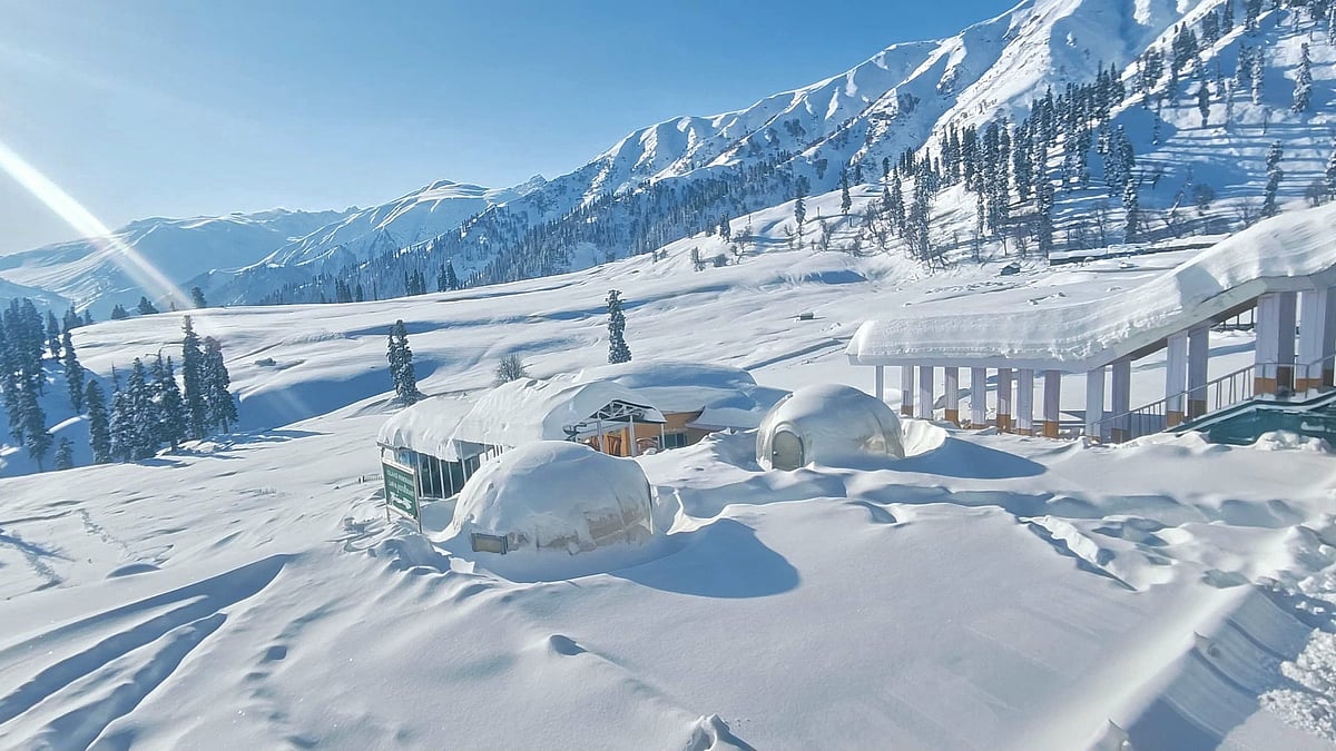 Snowfall in Jammu and Kashmir