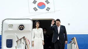 Former President Yoon Suk Yeol and ex first Lady Kim Keon Hee