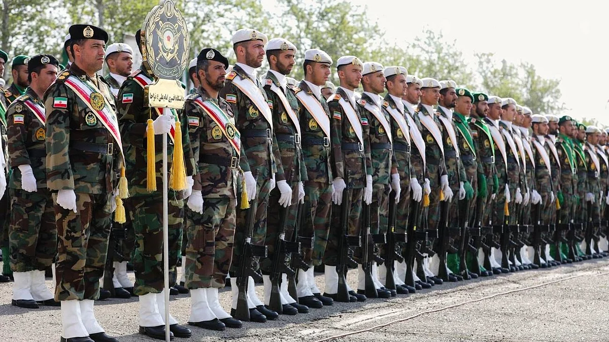 Representative image of the IRGC