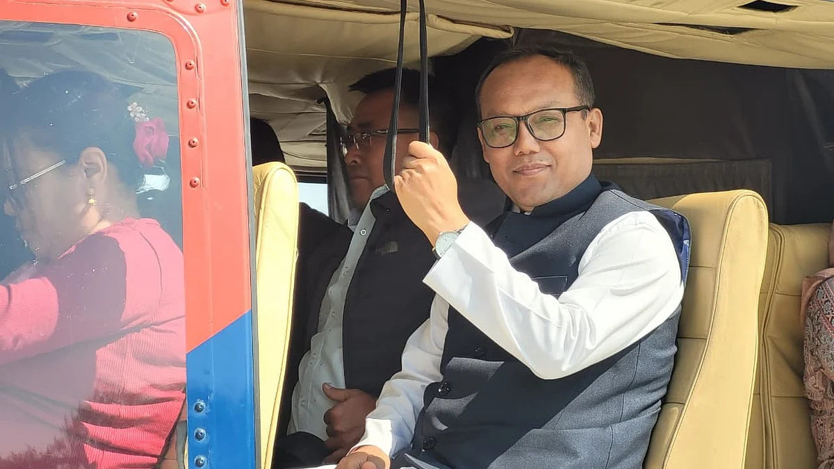 Manipur Congress president Keisham Megachandra