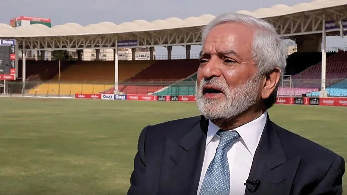 Former ICC chairman 
Ehsan Mani