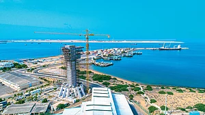 A view of Chabahar port