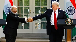 PM Narendra Modi and President Donald Trump