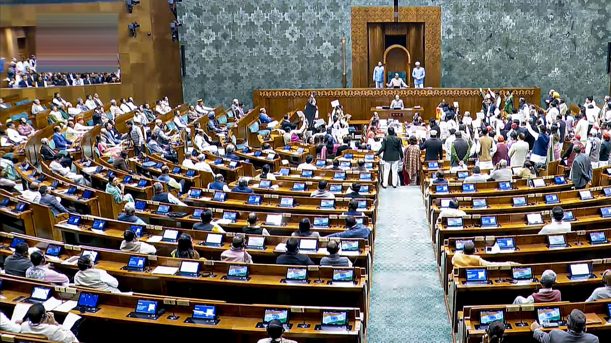 Lok Sabha adjourned for day amid continued opposition uproar