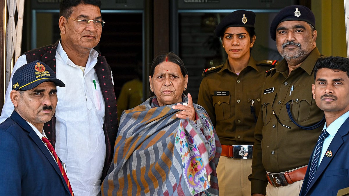 Rabri Devi during the Budget session of Bihar assembly in Patna.