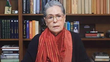 Congress Parliamentary Party chairperson Sonia Gandhi.