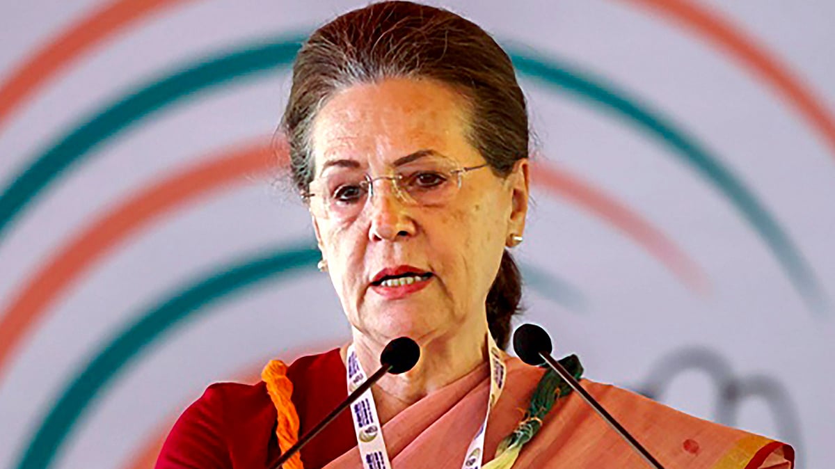 Congress Parliamentary Party chairperson Sonia Gandhi.