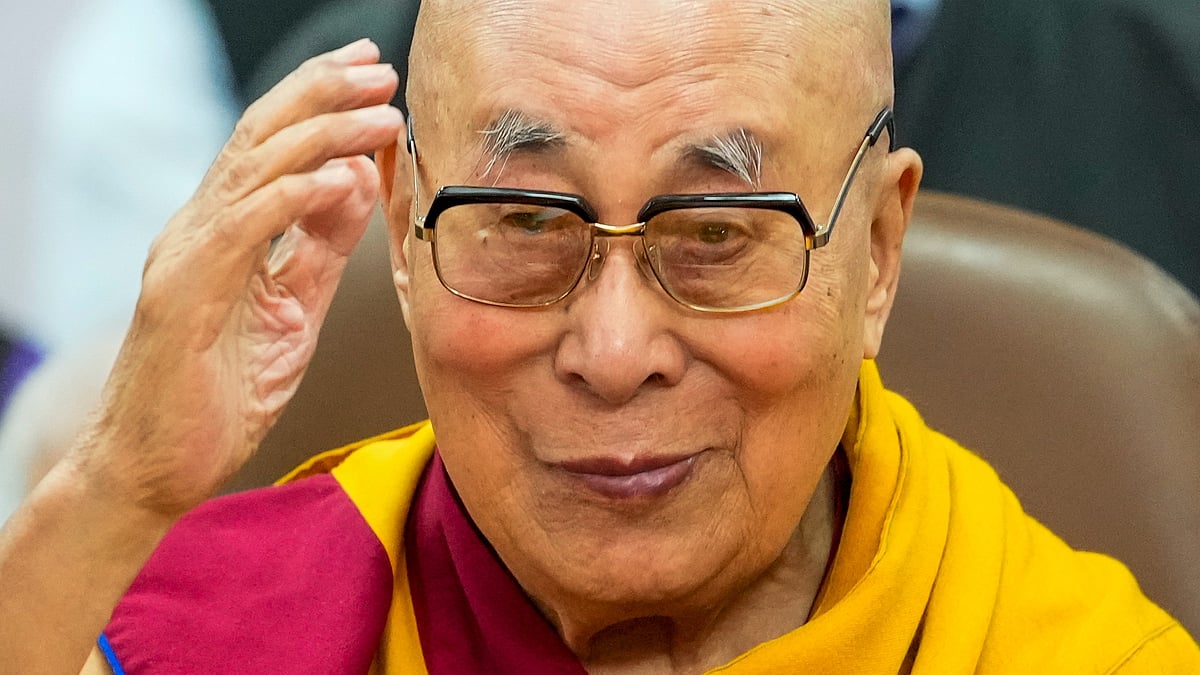 Tibetan spiritual leader Dalai Lama.