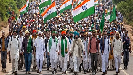 Representative image of farmers’ rally.