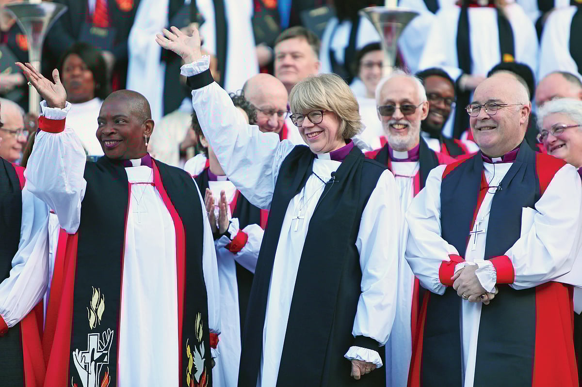 Sarah Mullally, the new Archbishop of Canterbury