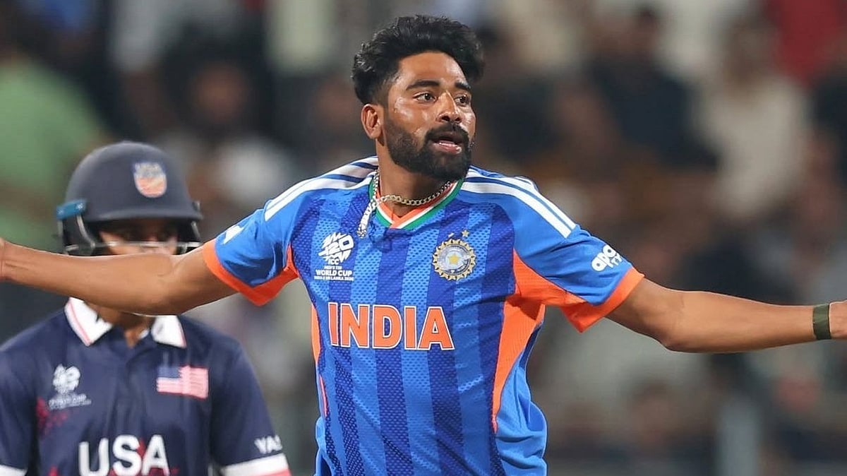 Mohammed Siraj strikes against  the US on Saturday