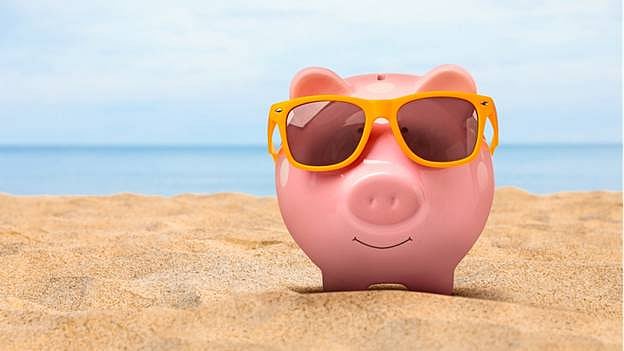 Building your travel fund with a savings account is a smart move.