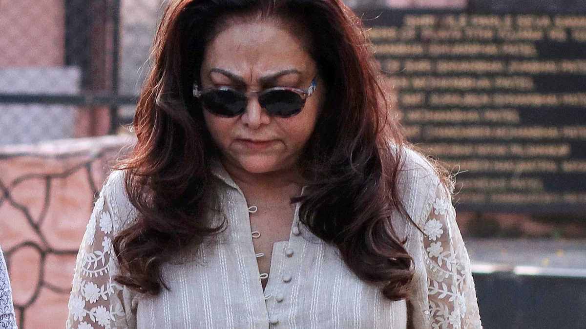 Tina Ambani, wife of Reliance Group chairman Anil Ambani.