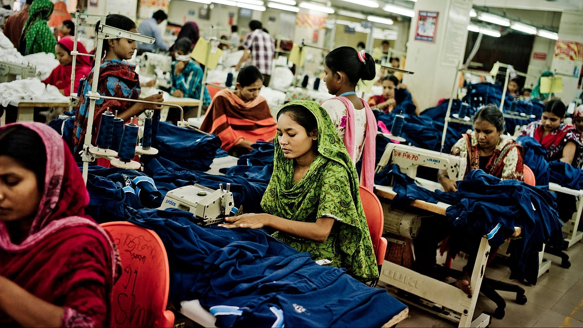 Representational image of a garment factory in Bangladesh.