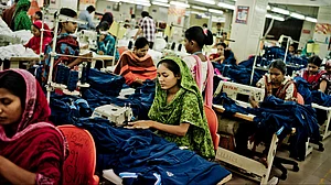 Representational image of a garment factory in Bangladesh.