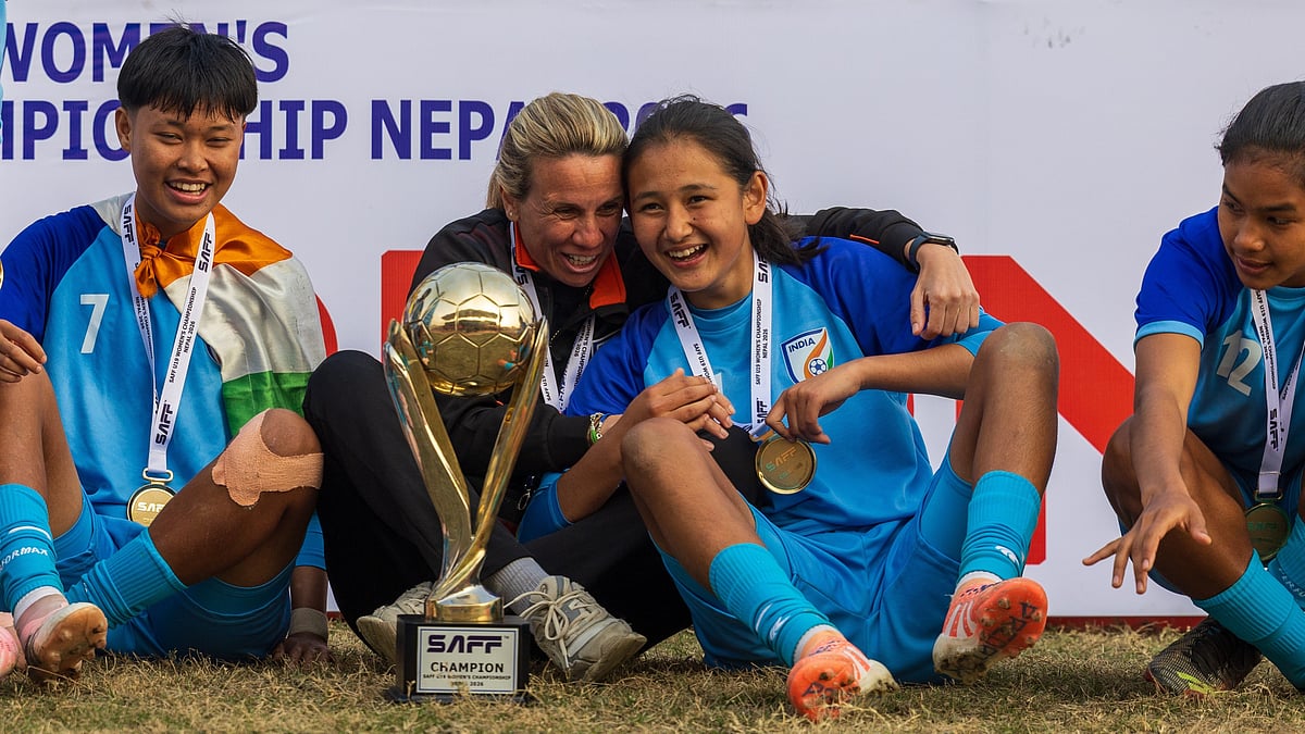 U17 India coach Pamela Conti soaks in the SAFF triumph with the girls
