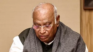Congress president Mallikarjun Kharge.
