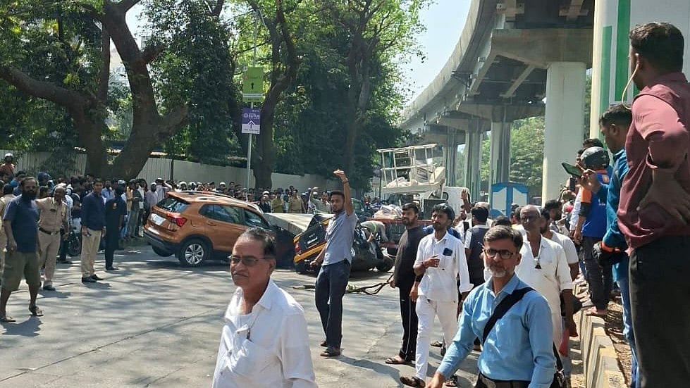 Mumbai: 1 killed, 2 injured as under-construction metro pillar collapses
