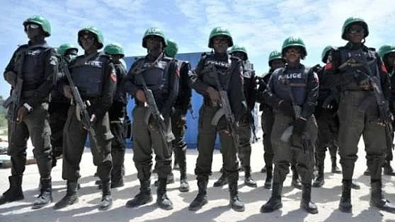 Representative image of Nigeria police.