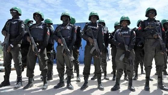 Representative image of Nigeria police.