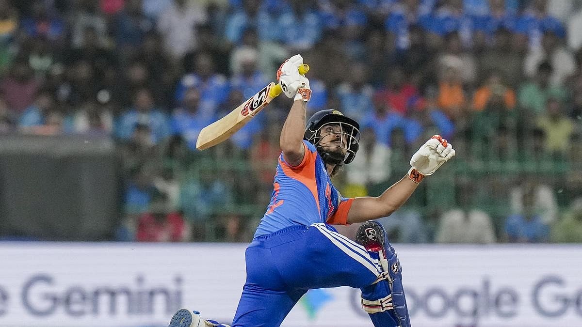 Ishan Kishan cuts loose against Pakistan during his brilliant 77