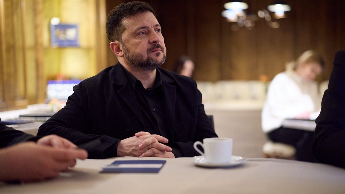 Ukrainian President Volodymyr Zelenskyy.