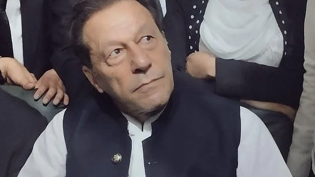 File photo of ex-Pakistan PM Imran Khan