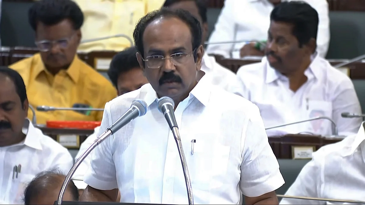 Tamil Nadu finance minister Thangam Thennarasu
