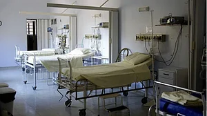 Representative image of hospital beds.
