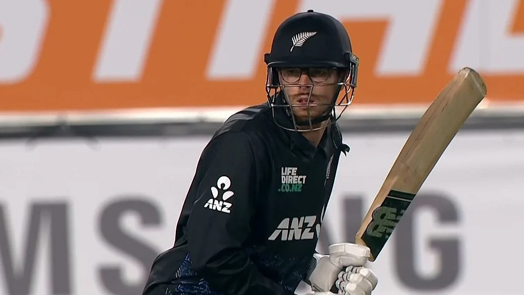 Mitchell Santner sits out after illness sidelines him.