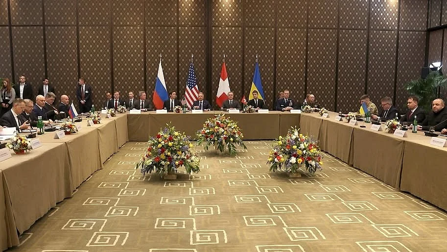 Zelenskyy said the negotiations were “not easy” due to sharp differences. 