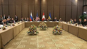 Zelenskyy said the negotiations were “not easy” due to sharp differences.