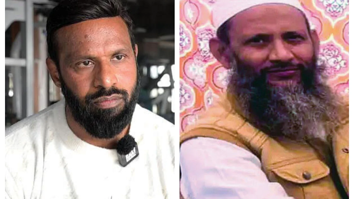 Deepak Kashyap aka Mohd Deepak (left) and Jan Mohammad