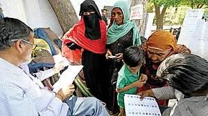 Representative image of SIR hearing.