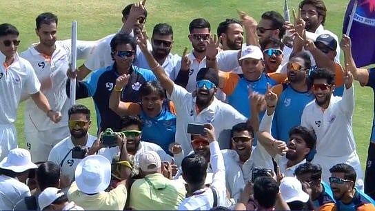 Jammu & Kashmir team are overjoyed after clinching a historic Ranji crown