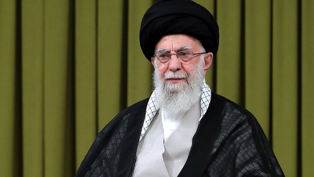 Iran's supreme leader Ayatollah Ali Khamenei in Tehran.