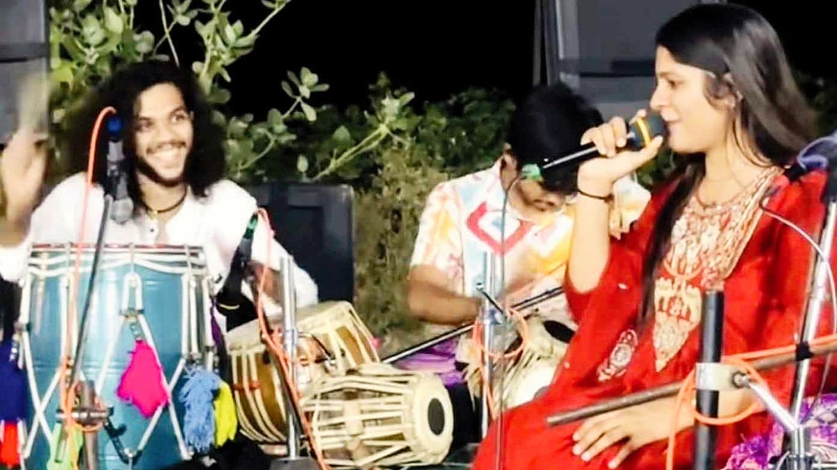 Singer Aarti Sangani’s inter-caste marriage to tabla player Devang Gohel has sparked heated debate
