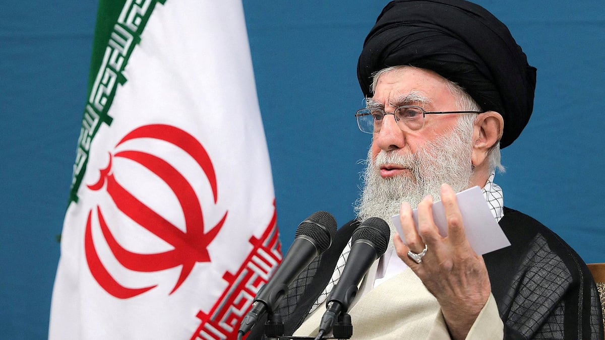 Ayatollah Ali Khamenei.