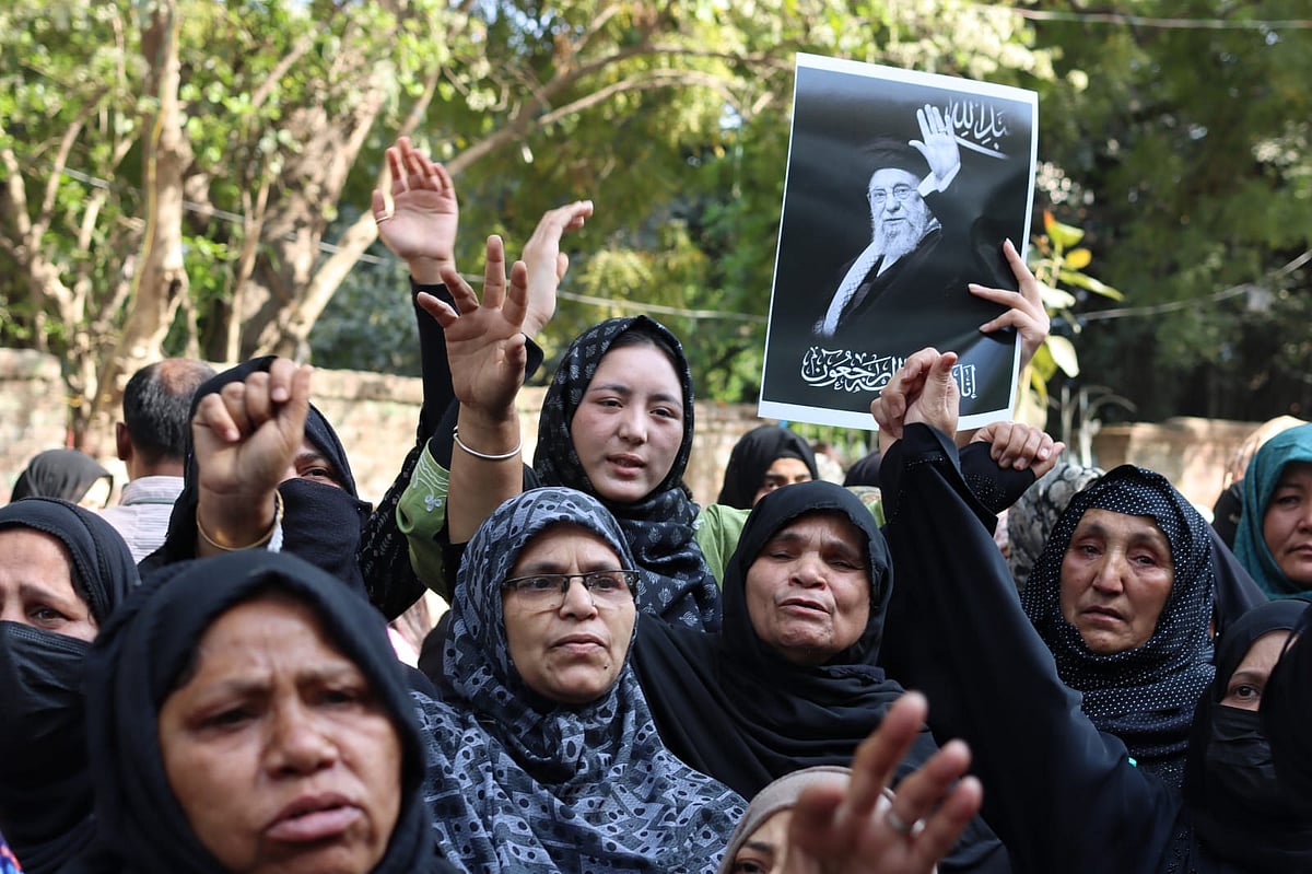 Protests at Delhi's Jantar Mantar. 