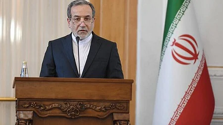 Iran’s foreign minister Abbas Araghchi.