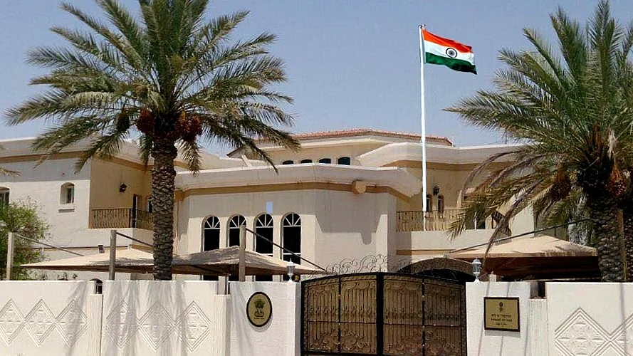 Indian embassy in Doha, Qatar