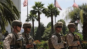 Representative image of US troops.