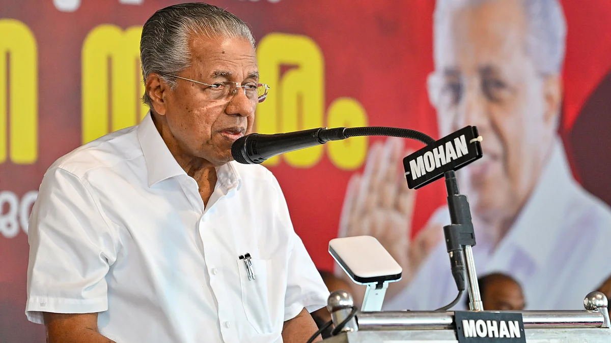 Chief minister Pinarayi Vijayan.