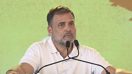 Leader of the Opposition in the Lok Sabha Rahul Gandhi.