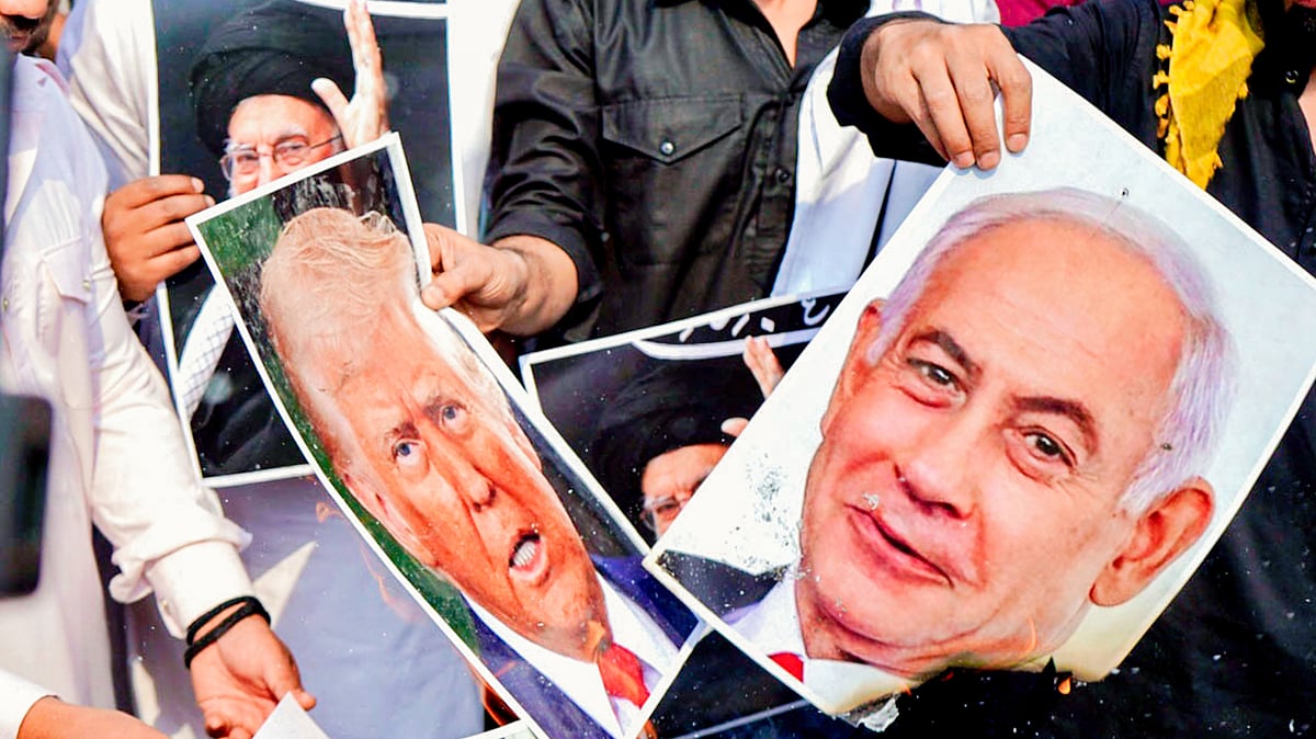 Shias in Ranchi protest the killing of Iran's Ayatollah Ali Khamenei in US-Israel strikes, 6 March 