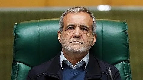Iran's President Masoud Pezeshkian