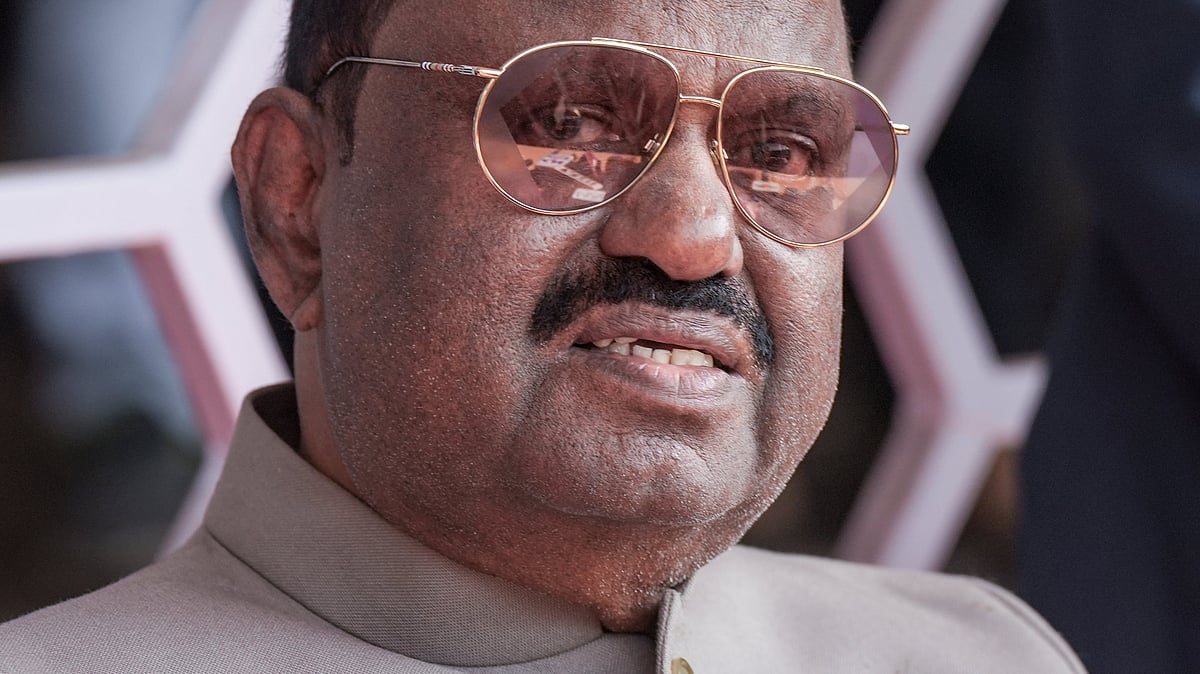 Former West Bengal governor C.V. Ananda Bose at a press conference in Kolkata in 2025