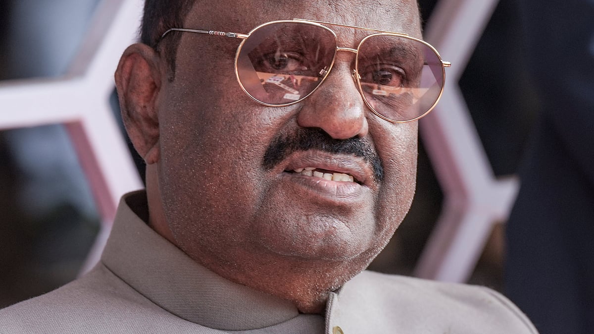Former West Bengal governor C.V. Ananda Bose at a press conference in Kolkata in 2025